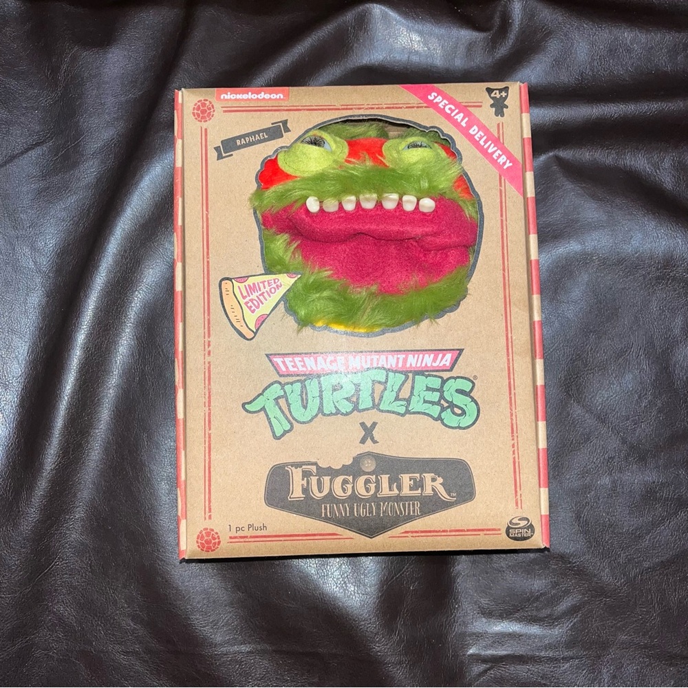 Tennage Mutant Ninja Turtle X Fuggler Limited Edition Raphael Plush